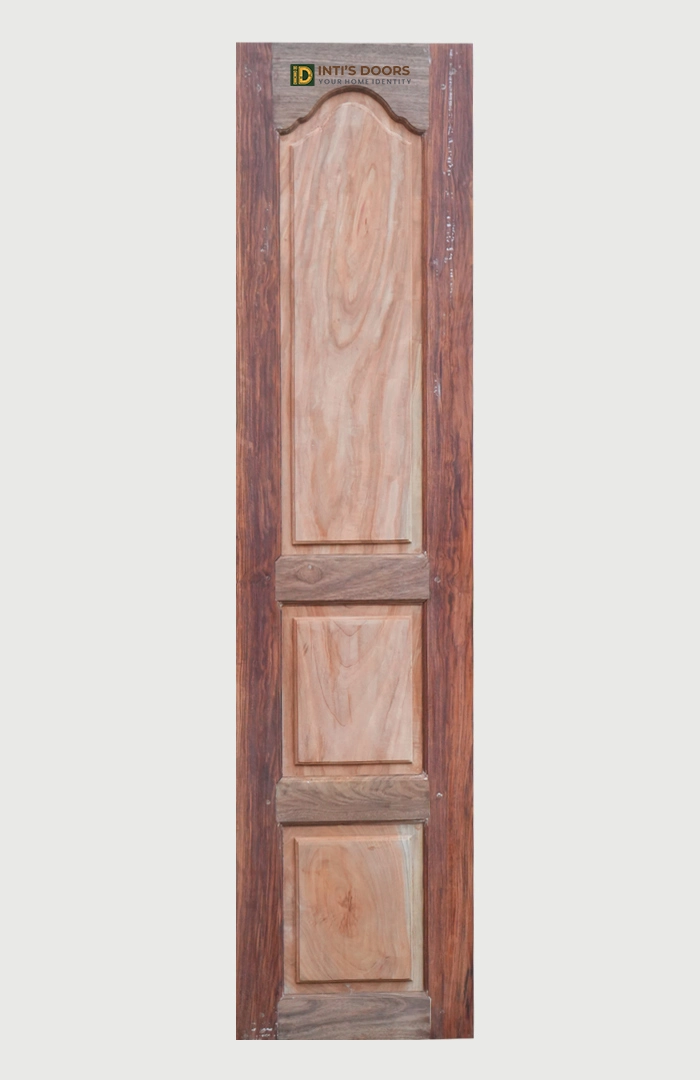 Solid Wood Single Door with Gandra & Neem Wood